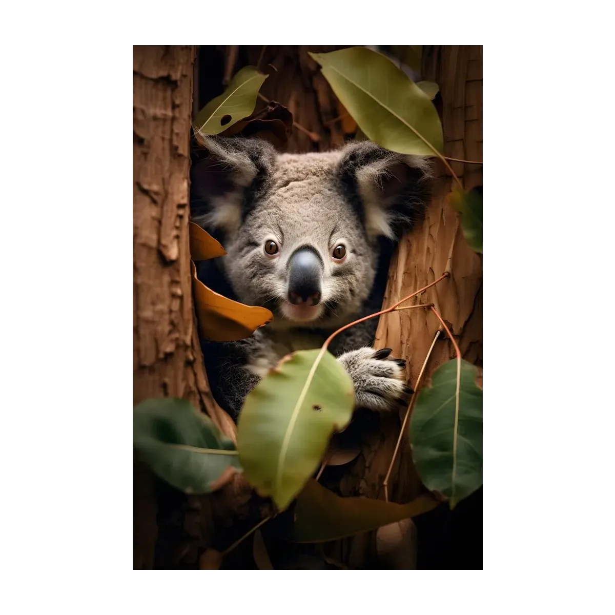 KOALA EN EL ÁRBOL