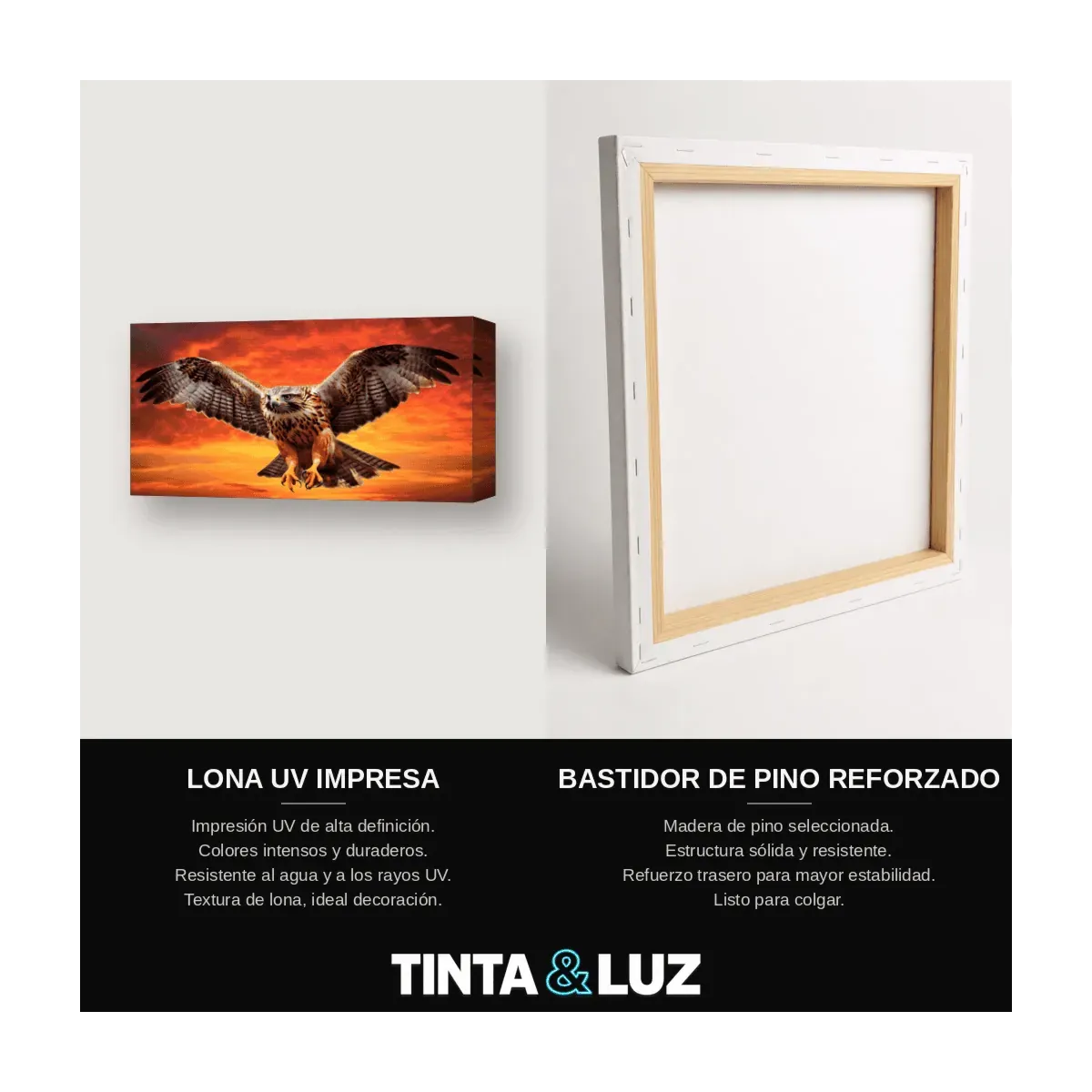 ÁGUILA AL ATARDECER