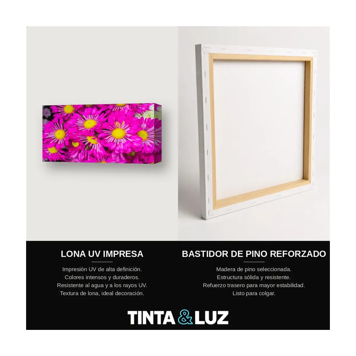 FLORES ROSADAS VIBRANTES