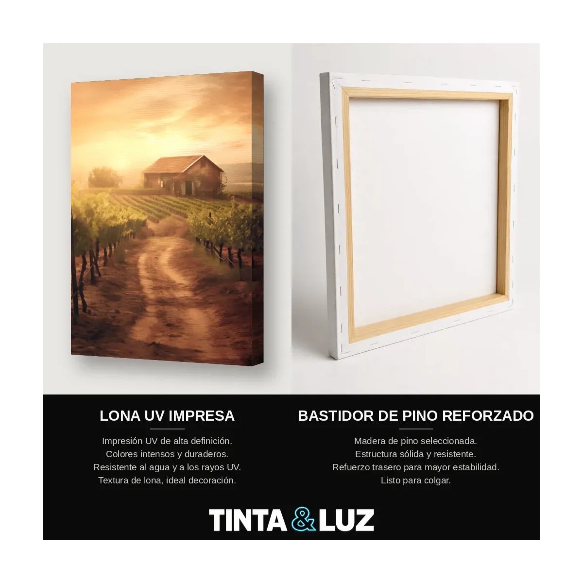 REBAÑO AL ATARDECER