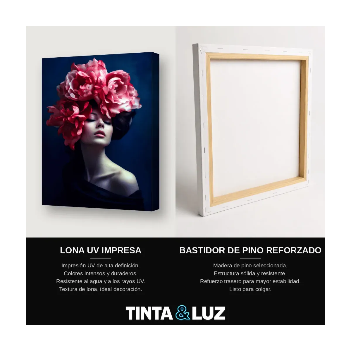 DAMA DE ROSAS ROJAS