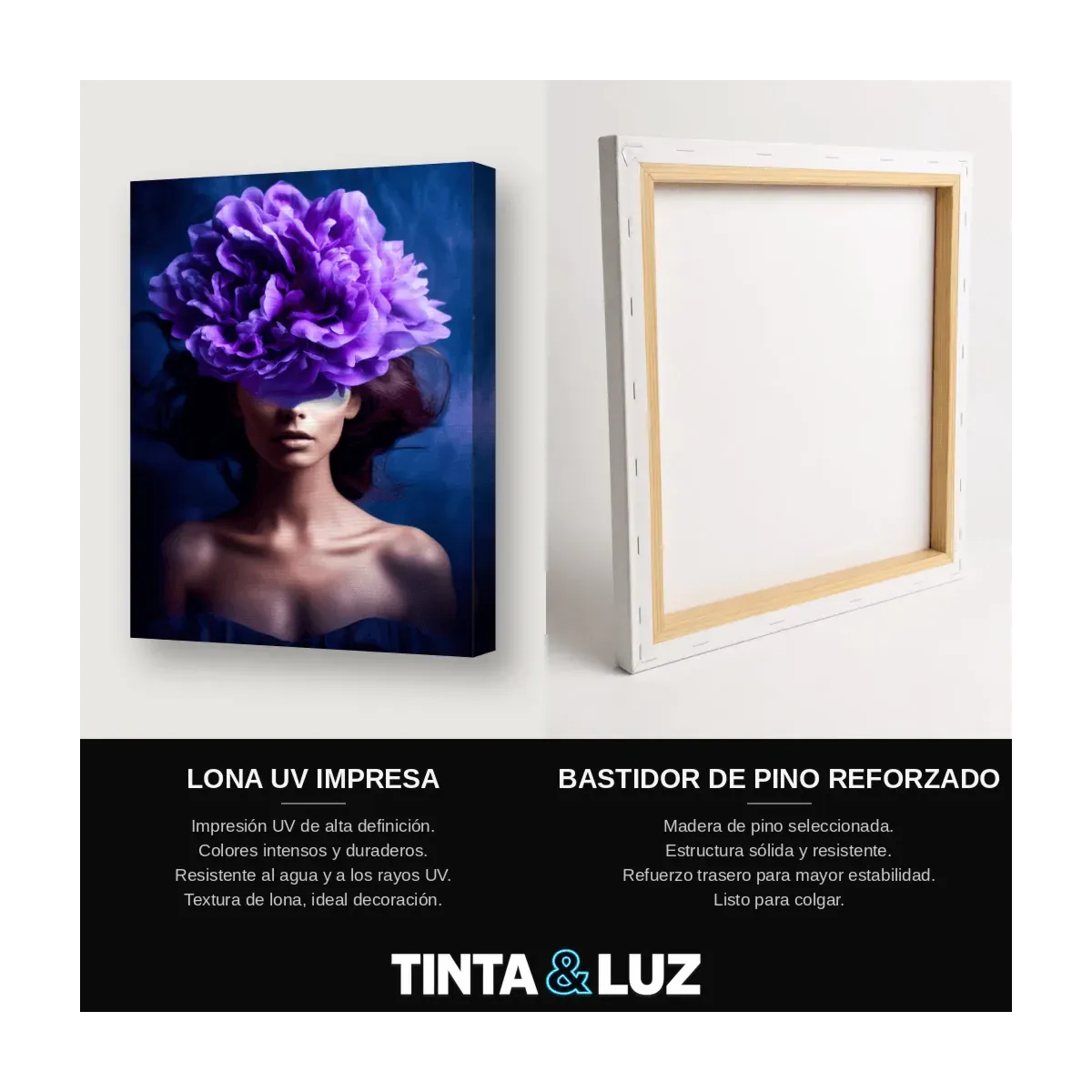 DAMA DE FLOR VIOLETA